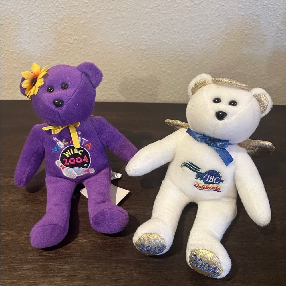 WIBC Women's International Bowling Congress 2004 Wichita  Plush Bear